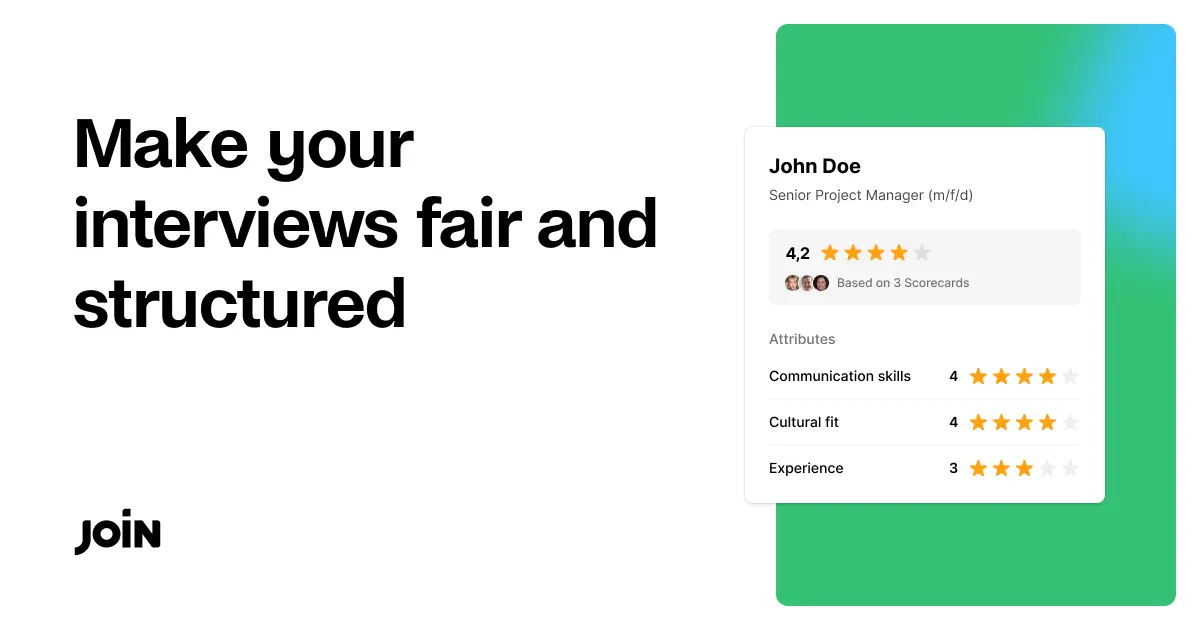 Hiring Scorecard Tool That Helps You Hire Better Join