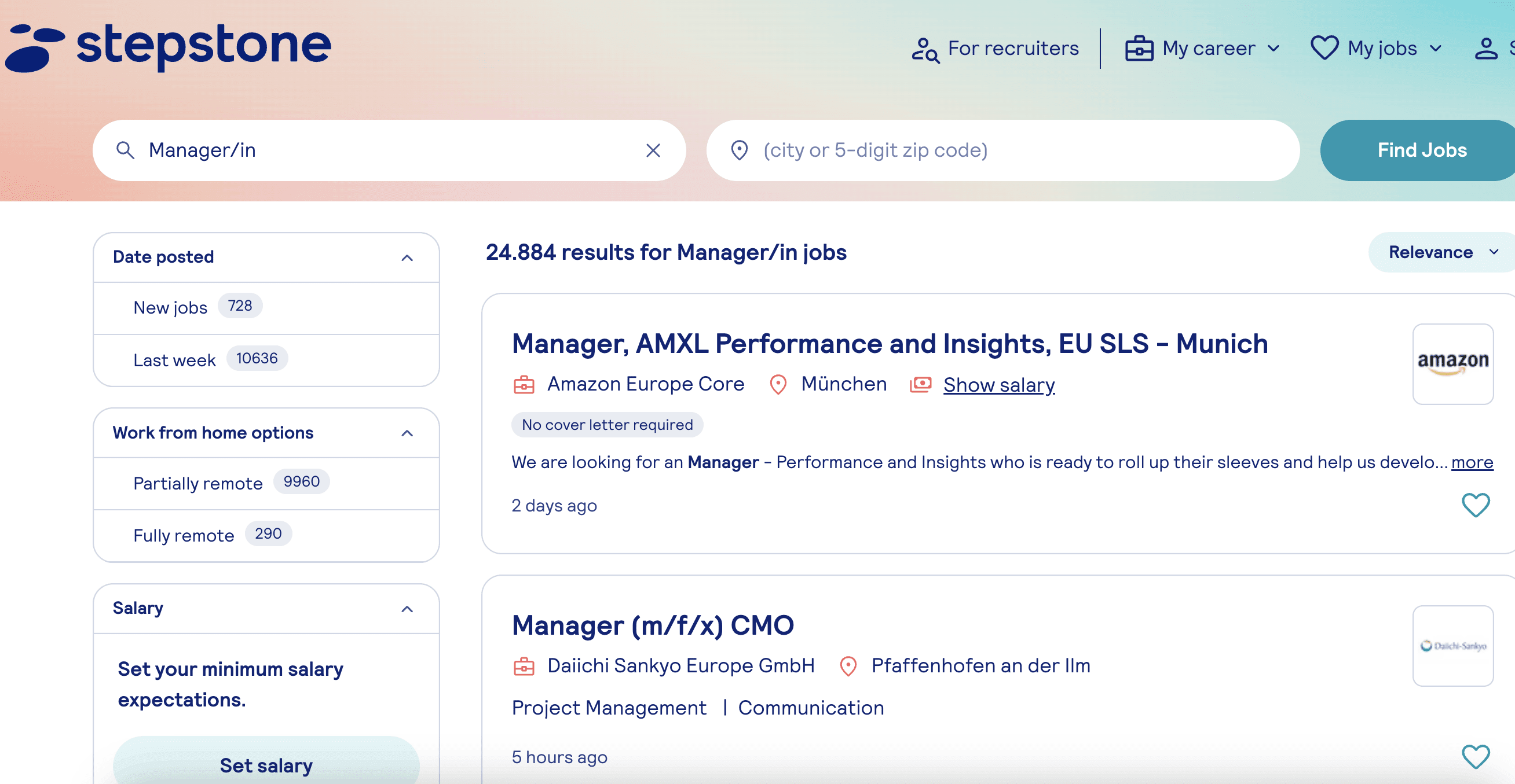 StepStone Job Postings Pros And Cons JOIN