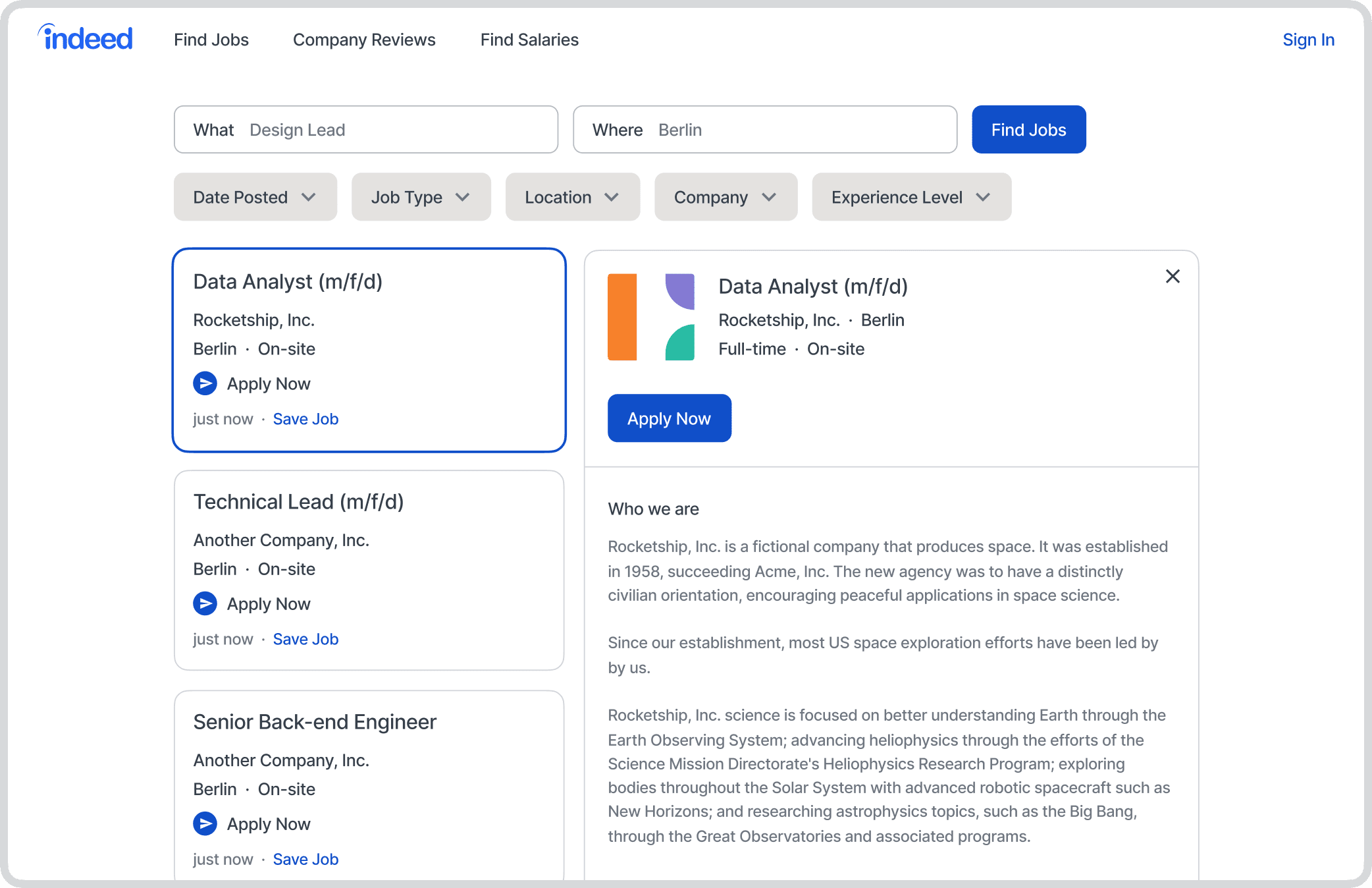 Indeed Job Postings - Pros and Cons | JOIN