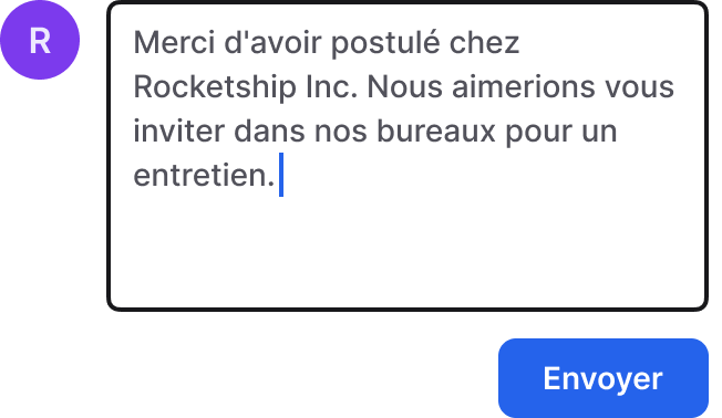 Messages <span>Nouveau</span>