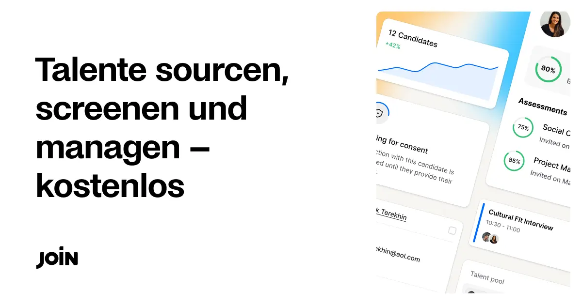 Recruiting-Software & Bewerbermanagementsystem | JOIN